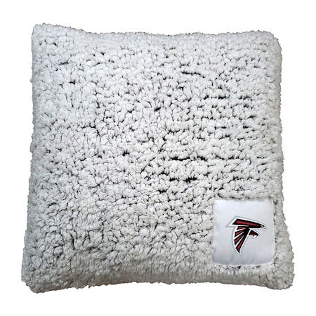 Logo Brands Atlanta Falcons Frosty Throw Pillow 602-812